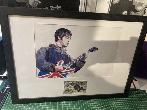 Oasis maine road artwork and - oasis,